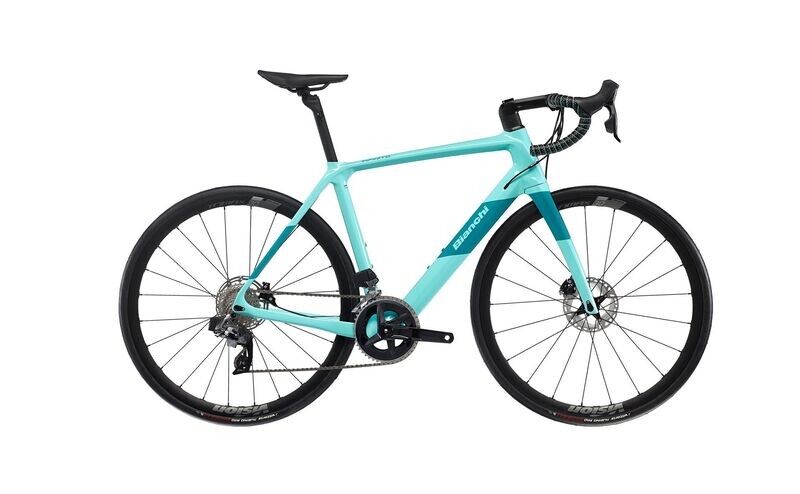 Bianchi Infinito CV Disc Sram Rival AXS Celeste
