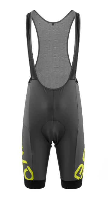 Briko Classic bib 2.0 Grey metal / Lime Fluo Briko Classic bib 2.0 Grey metal / Lime Fluo