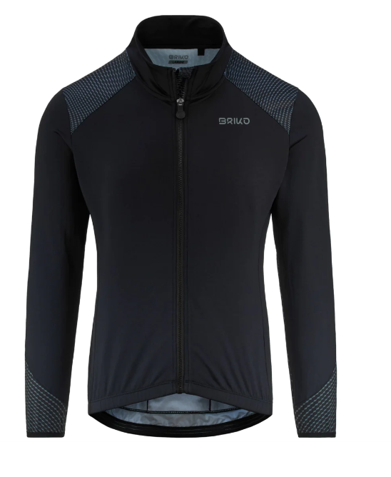 Briko Wintertide Jersey Black / Grey Metal Briko Wintertide Jersey Black / Grey Metal