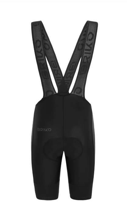 Briko Ultralight Lady bibshort - Black/Black Briko Ultralight Lady bibshort - Black/Black