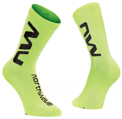 Northwave - Extreme Air Socks yellow fluo / Black