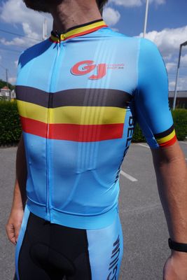 Maillot GJ Team Belgium New Luxury 2025 Maillot GJ Team Belgium New Luxury 2025