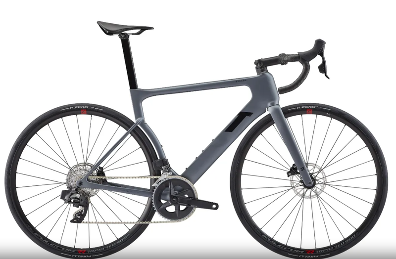 3T Strada Shimano 105 Di2 2x12v Charcoal DESTOCK