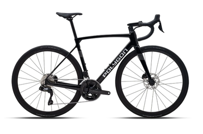 Polygon Strattos S7X A Black and Blue Shimano 105 DI2 2x 12v