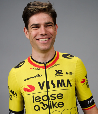 RapidGear.cc Maillot Wout van Aert - Team Visma | Lease a Bike 2025