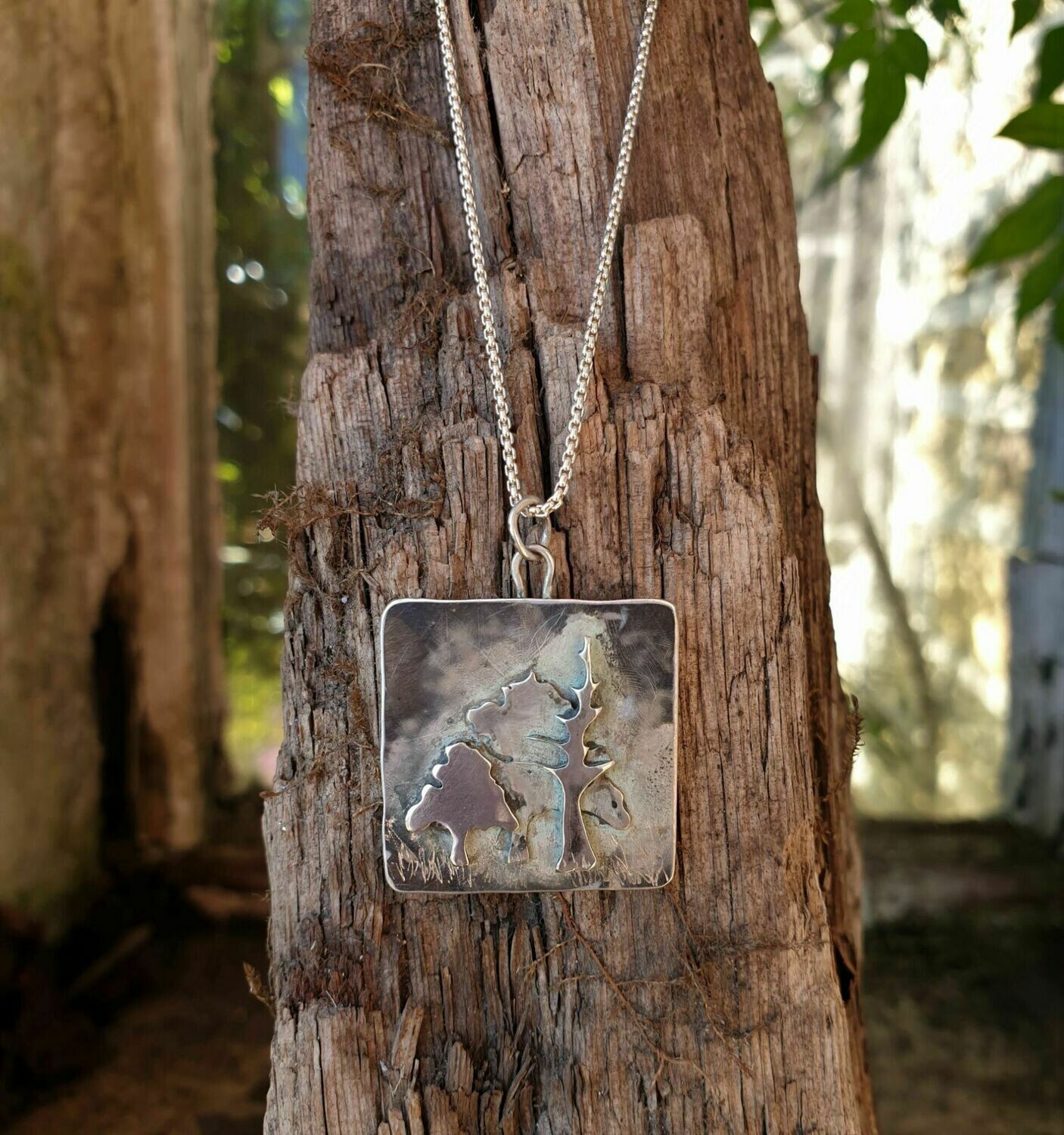 N499 Deep in the Forest pendant