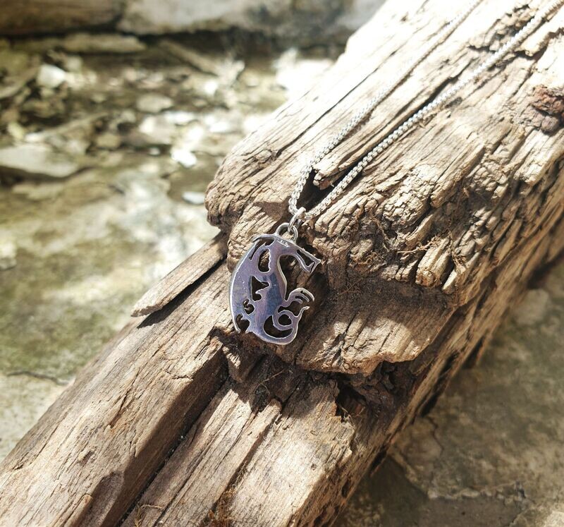 N895 Small Dragon pendant