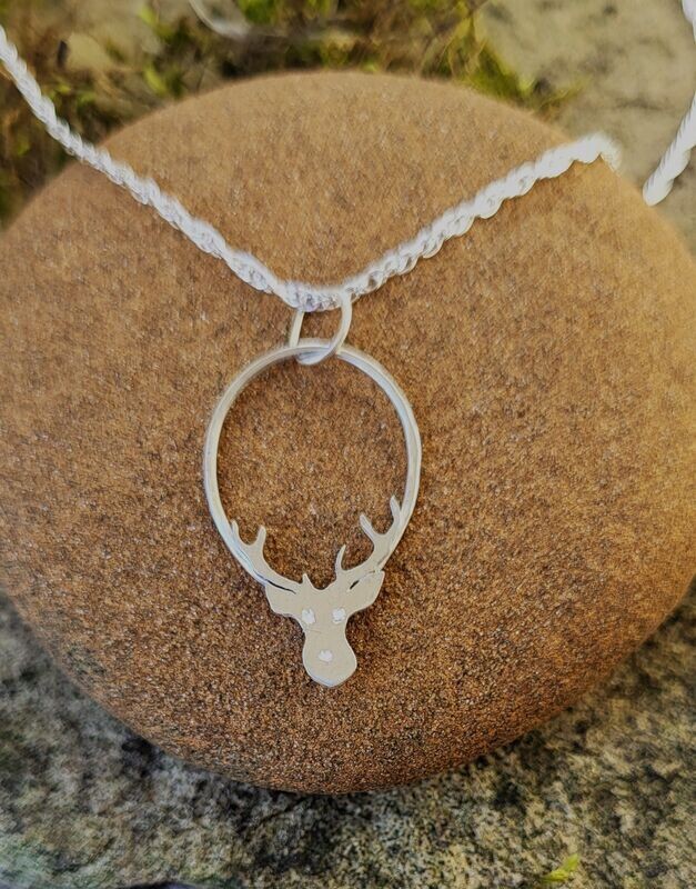 N1430 Stag pendant
