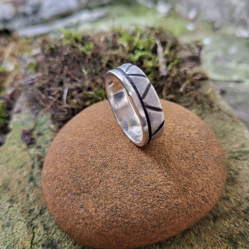 R598 Offset Diagonal Offset Groove ring