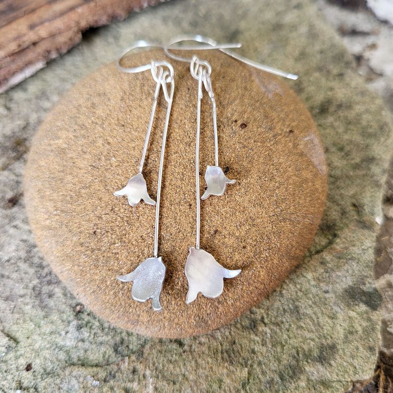 2837 Double Harebell earrings