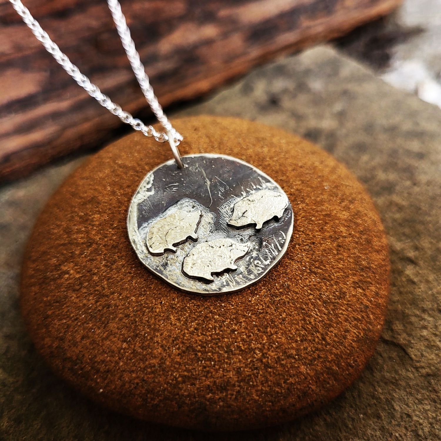 N1786 Prickle of Hedgehogs pendant
