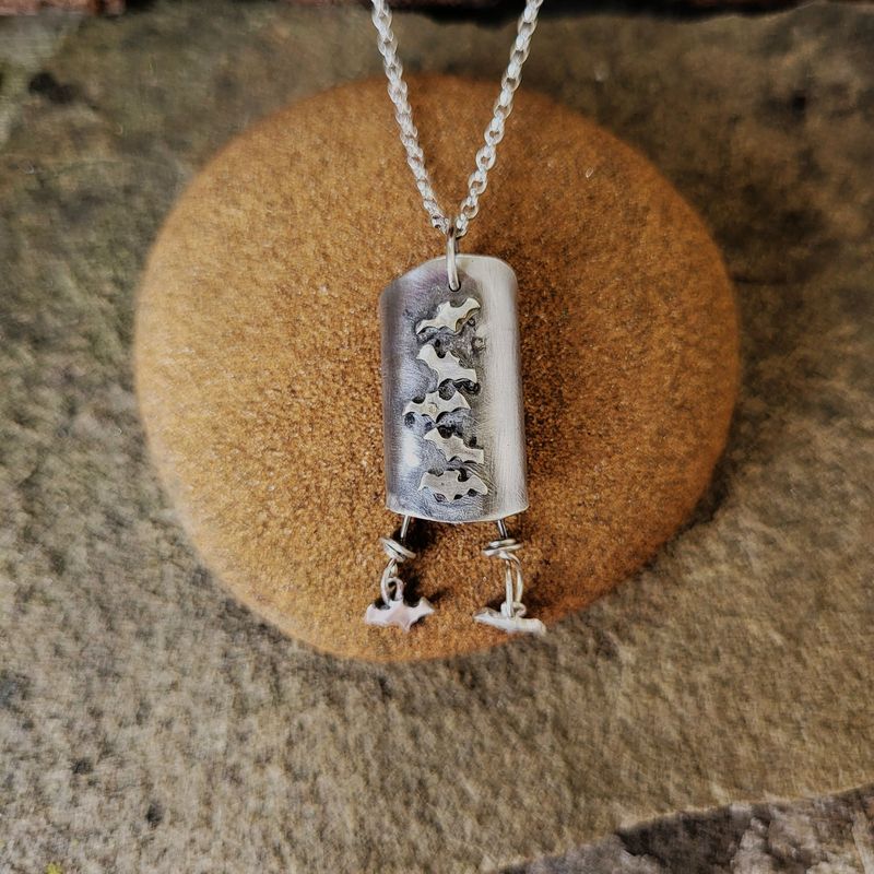 N1804 Bats at the Roost pendant