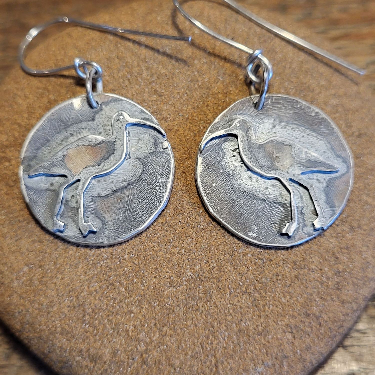 3218 Curlew in the Mist earrings