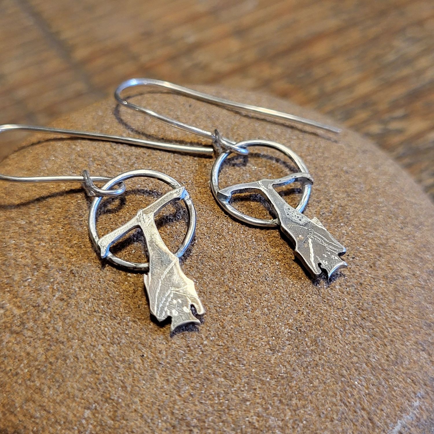 3143 Fruit Bat earrings