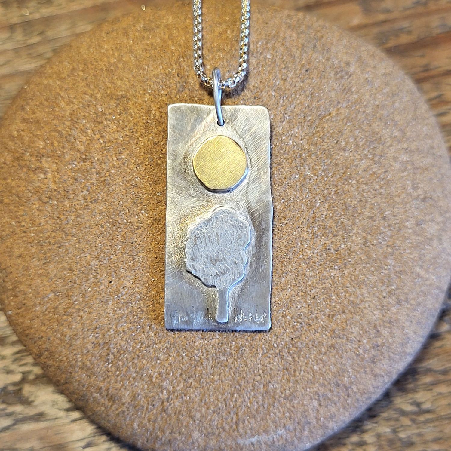 N1596 Rowan Tree at the Midday Sun pendant