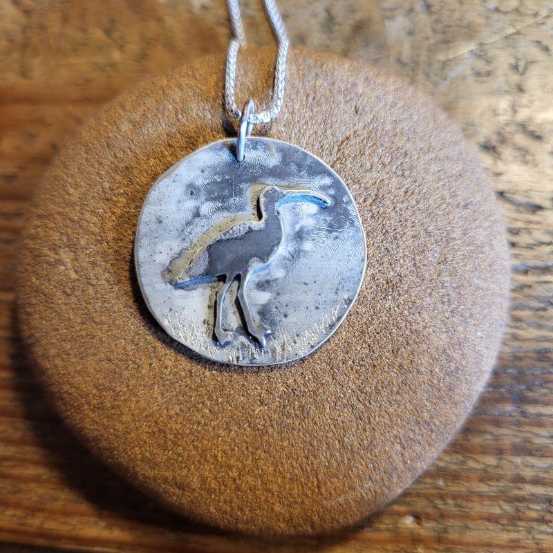 N1878 Curlew in the Mist pendant N1878 Curlew in the Mist pendant