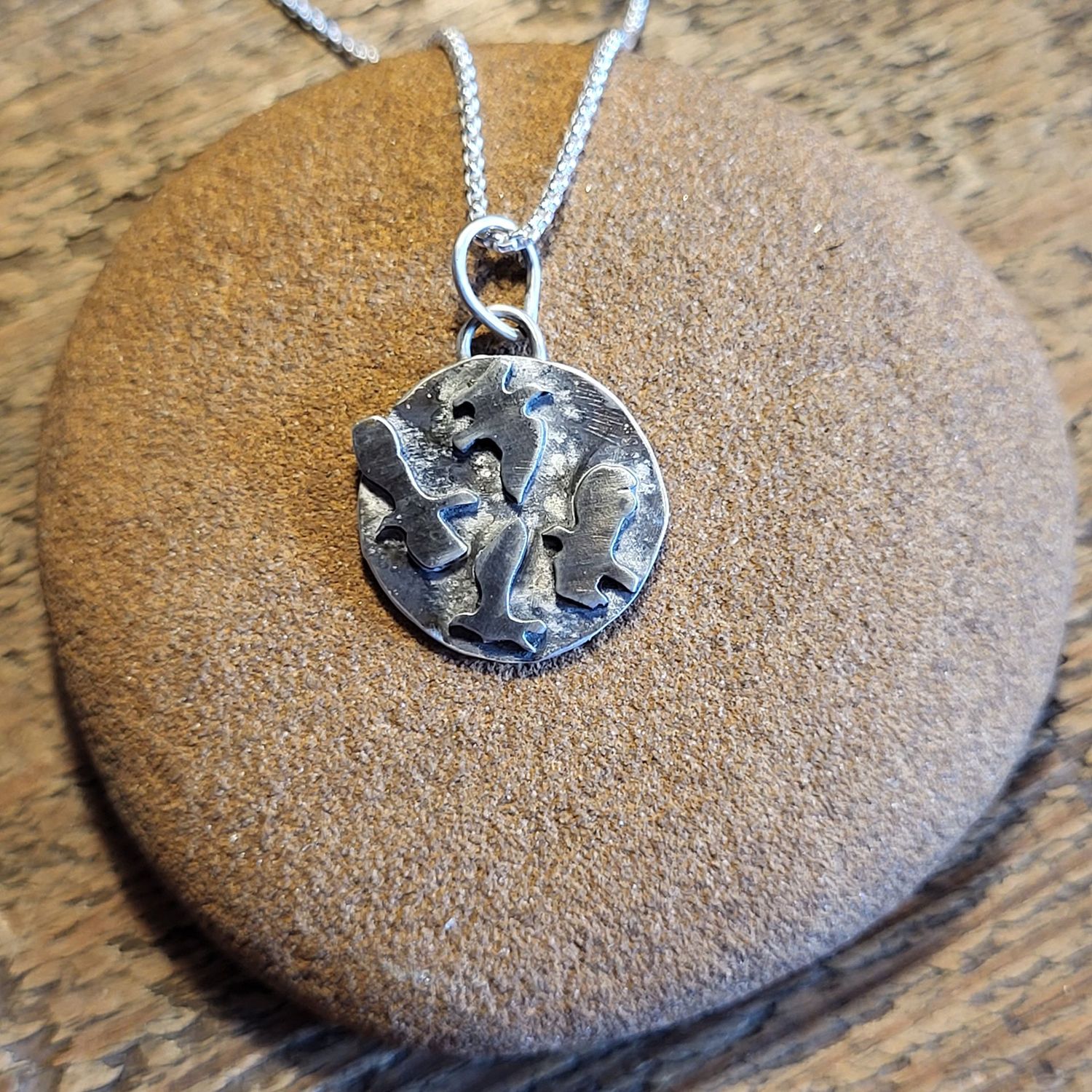 N1937 Small Deceit of Lapwings pendant