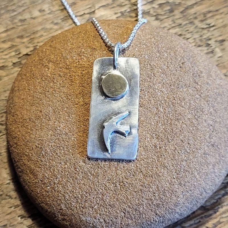 N1931 Swift at Midday Sun pendant
