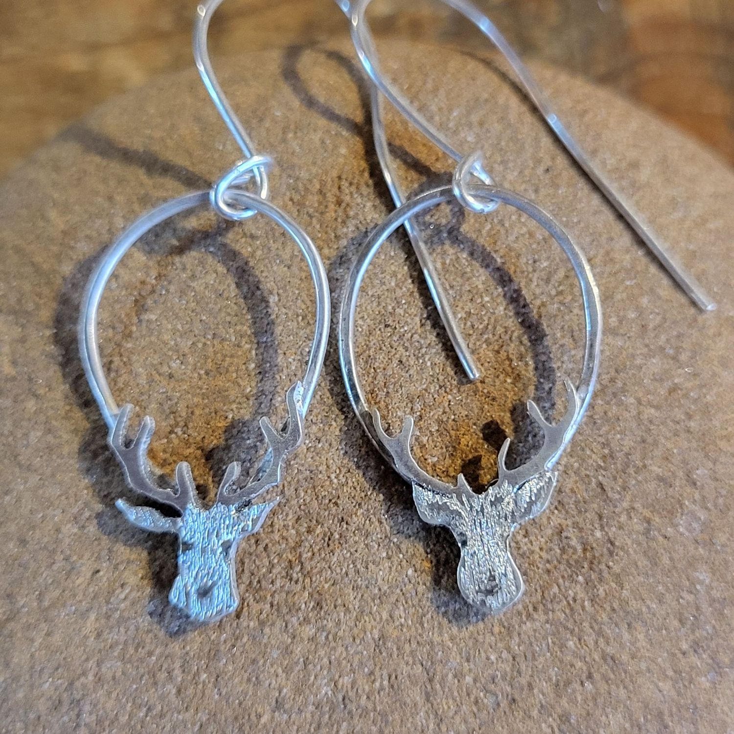 3348 Stag earrings 3348 Stag earrings