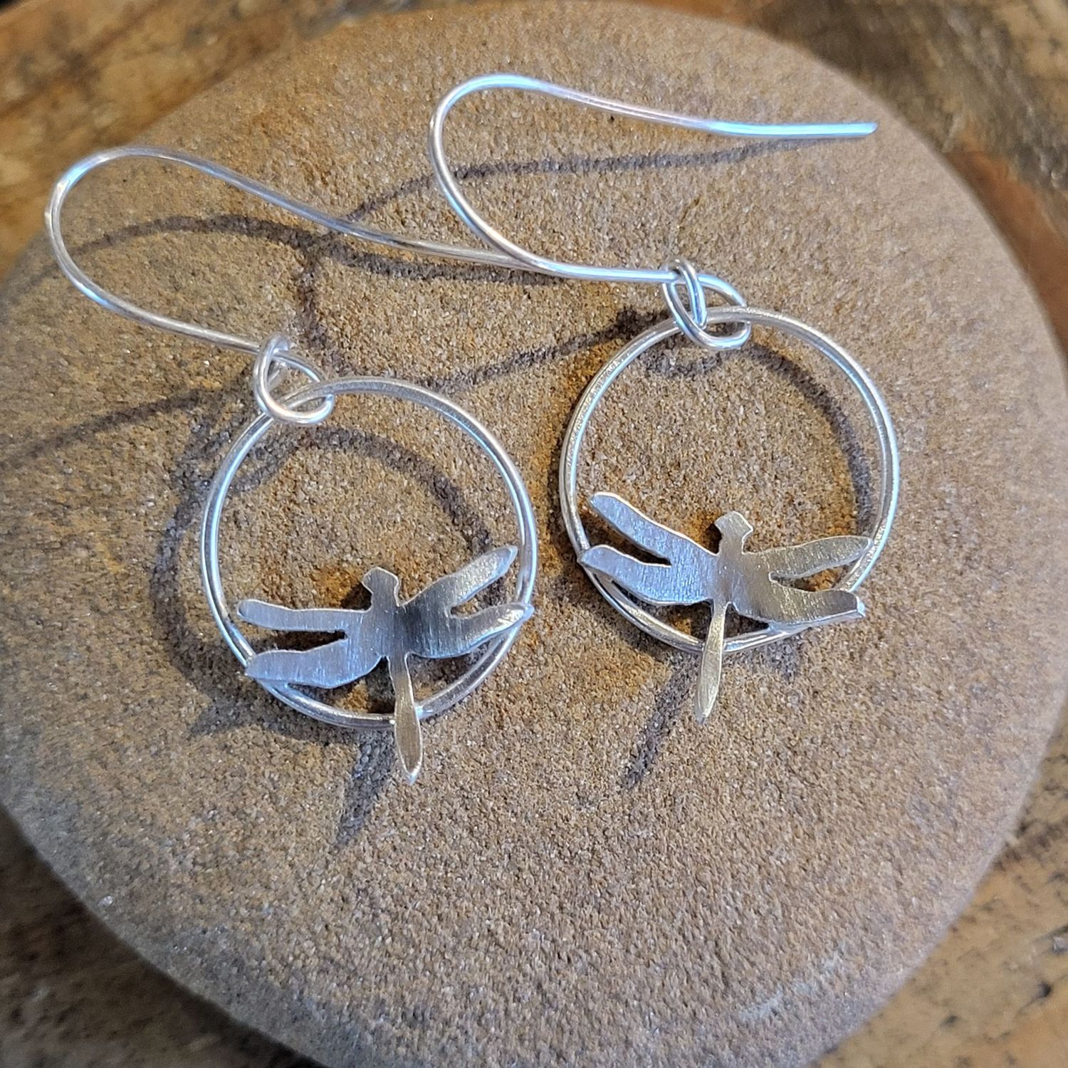3325 Large Dragonfly earrings
