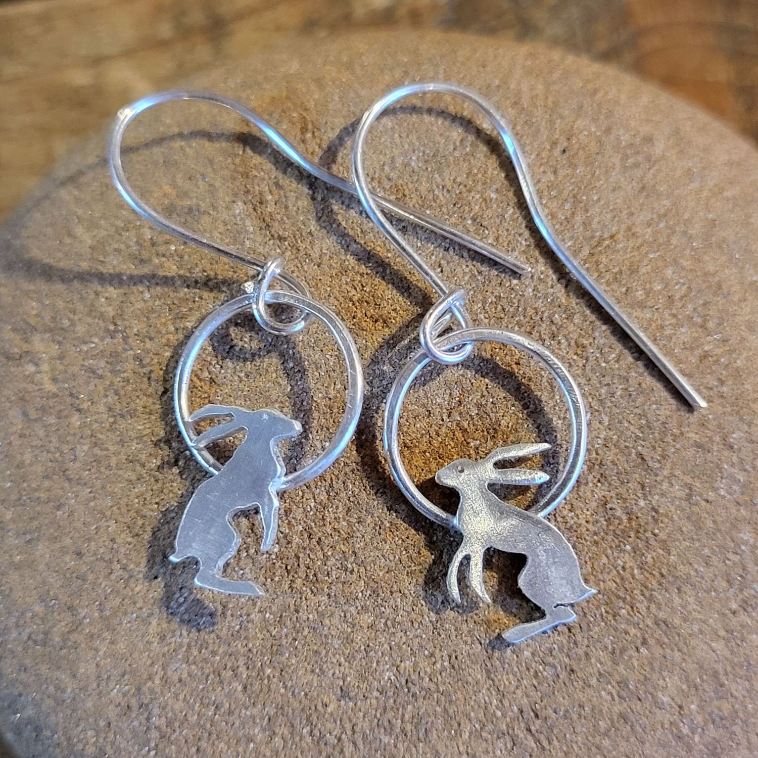 3318 Listening Hare earrings 3318 Listening Hare earrings