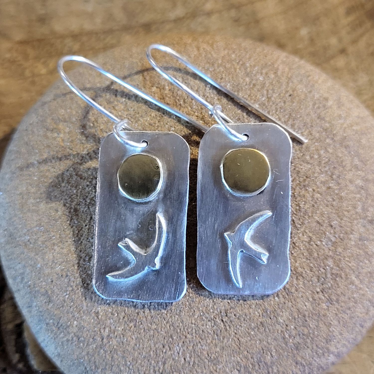 3346 Swift at the Midday Sun earrings