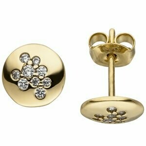 Ohrstecker 333 Gold Gelbgold 18 Zirkonia | NUR ONLINE