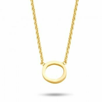 Collier New Bling Kreis Echt Silber 925/000 vg