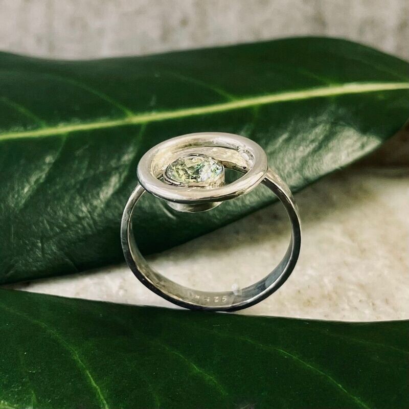 Silberring 925/- Zirkonia