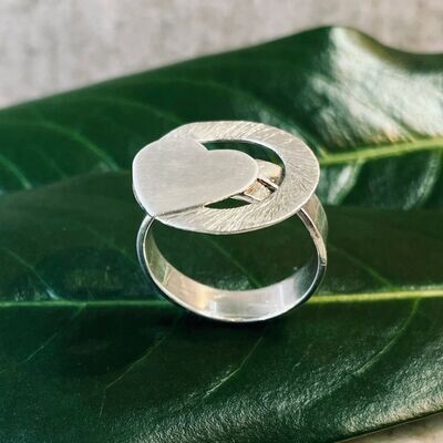 Herz - Ring 925/- Silber