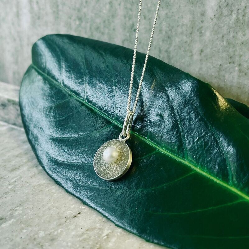 Collier Set Sand SWP 925/- Silber