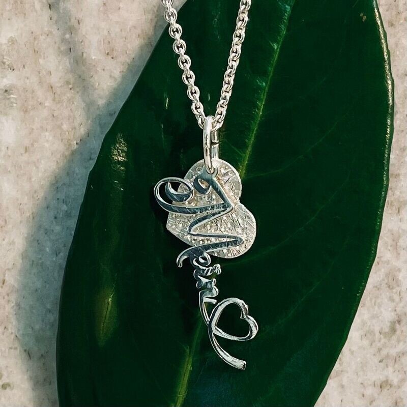 Collier Set 925/- Silber Mein Herz