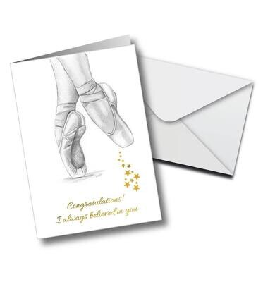 Ballet Shoes  congratulations