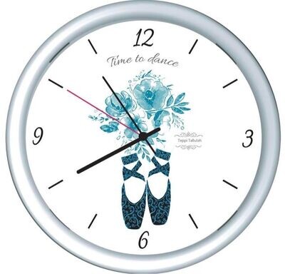 Ballet Shoe Clock