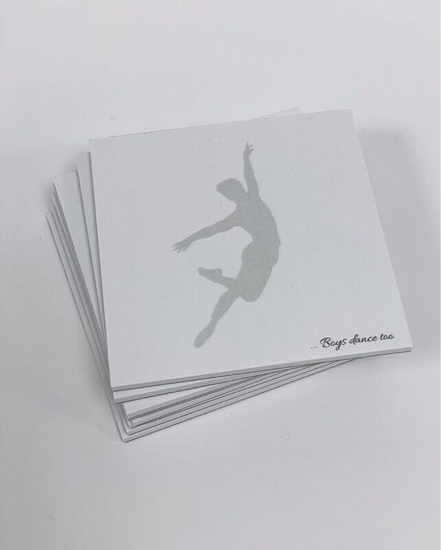 Male Dancer Notepad
