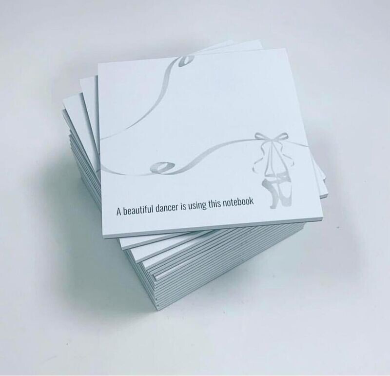 Ballet Shoe Notepads