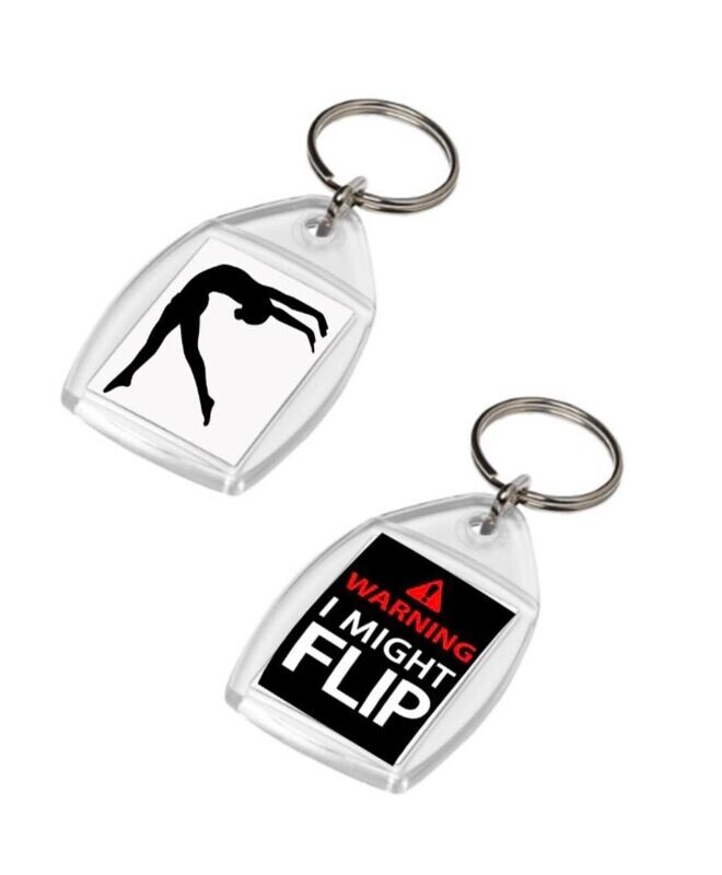 Gymnastics Keyring