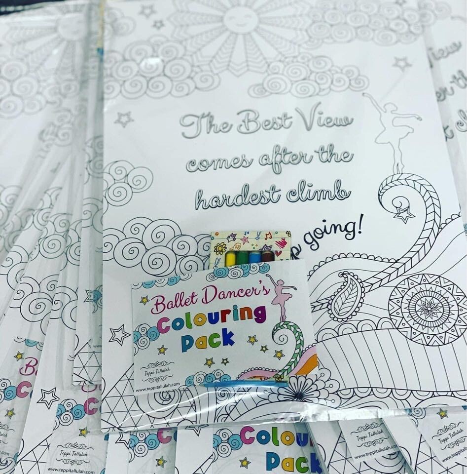 Dance Colouring Packs