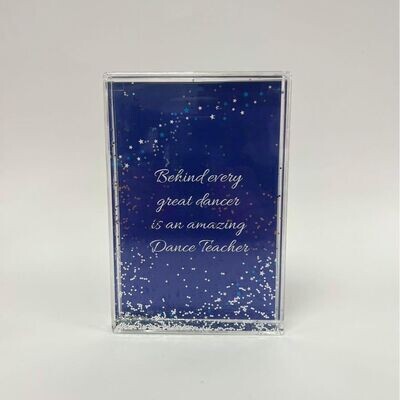 Dance Teacher Glitter Box
