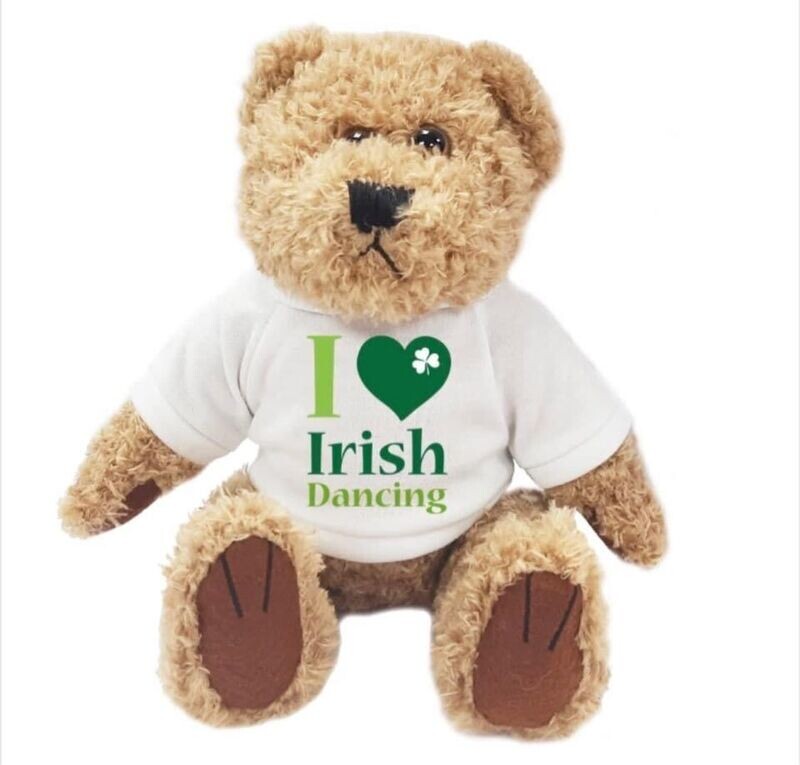 I Love Irish Dancing Teddy