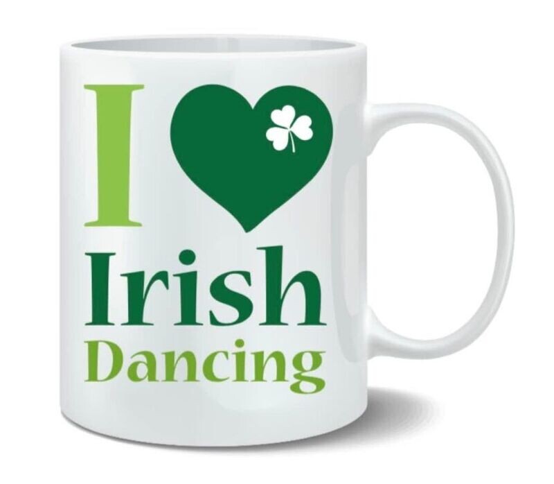 I Love Irish Dancing Mug