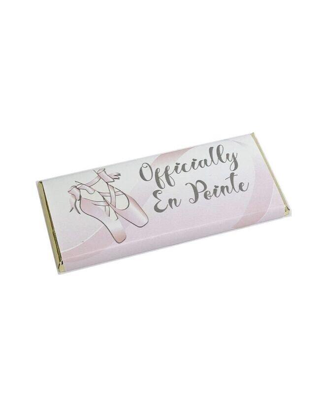 Officially en Pointe Chocolate Bar