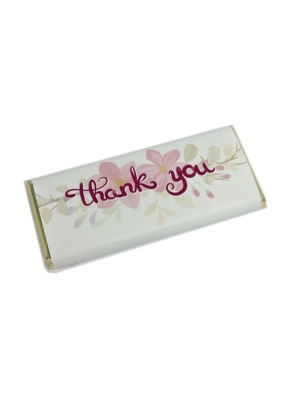 Thank You chocolate bar