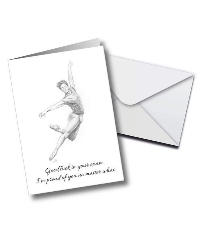 Exam Card Male Dancer