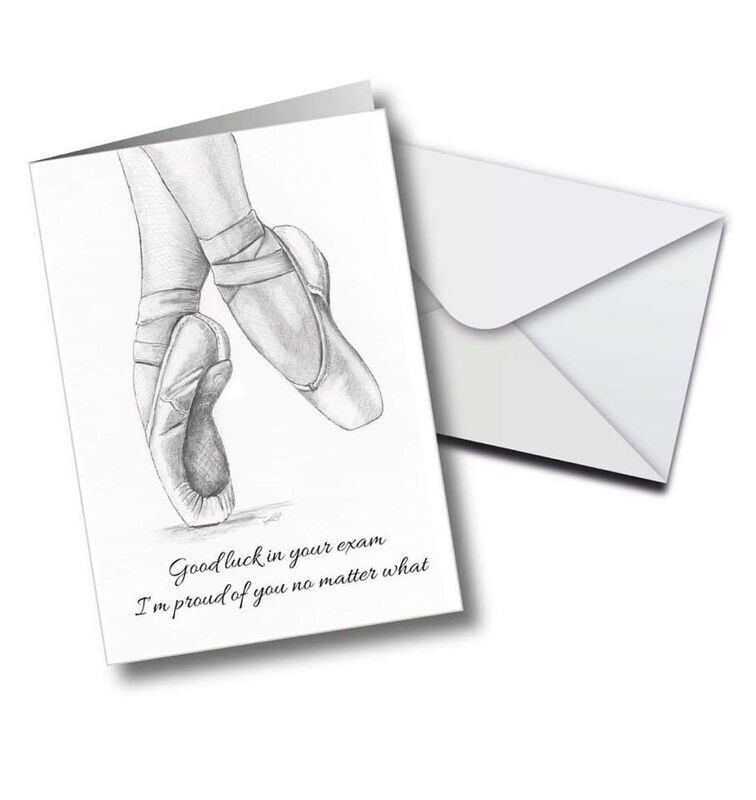 Exam Card Ballet Shoes