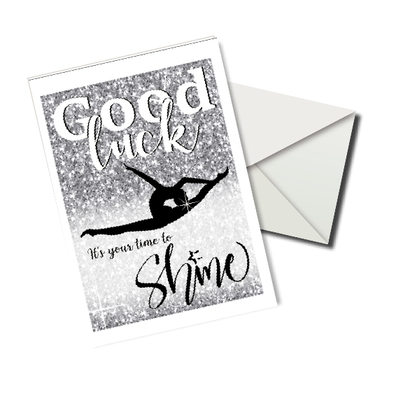 Good Luck Dance Card