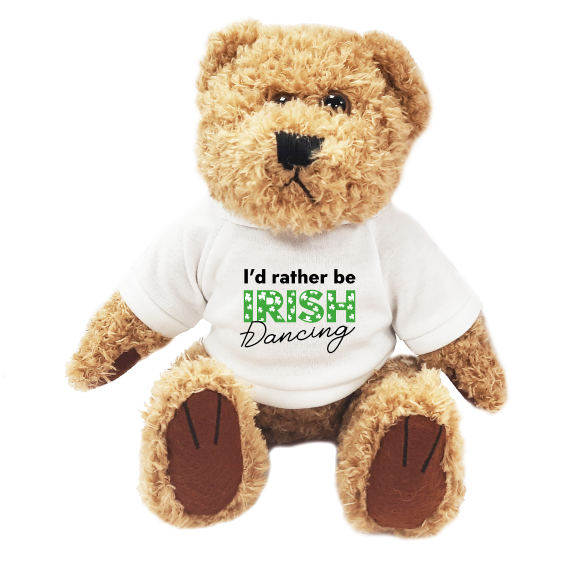 'I'd Rather Be Irish Dancing' Teddy Bear