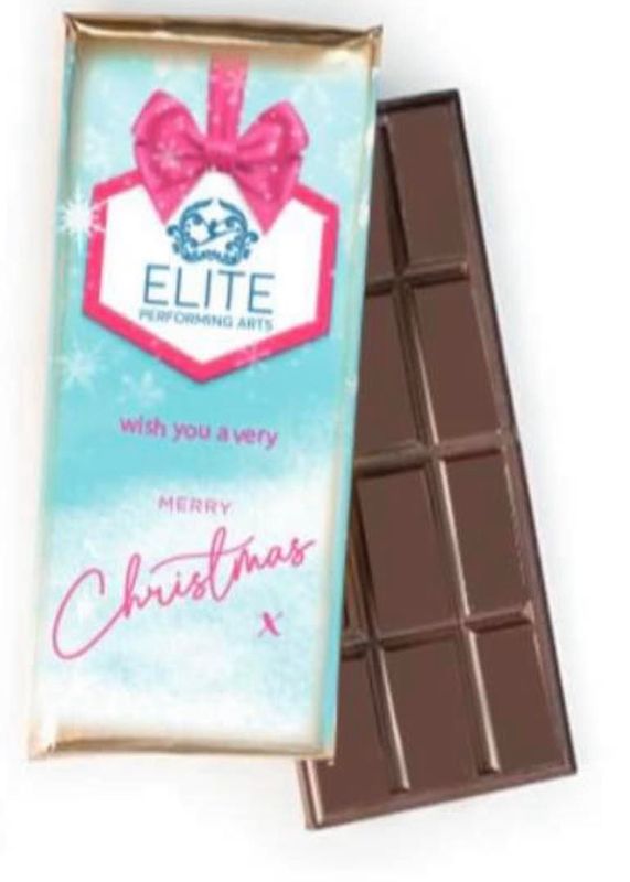 Personalised Christmas Chocolate Bar TC003