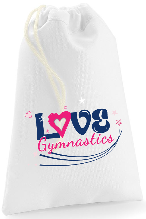 Love Gymnastics Shoe/Prop Bag