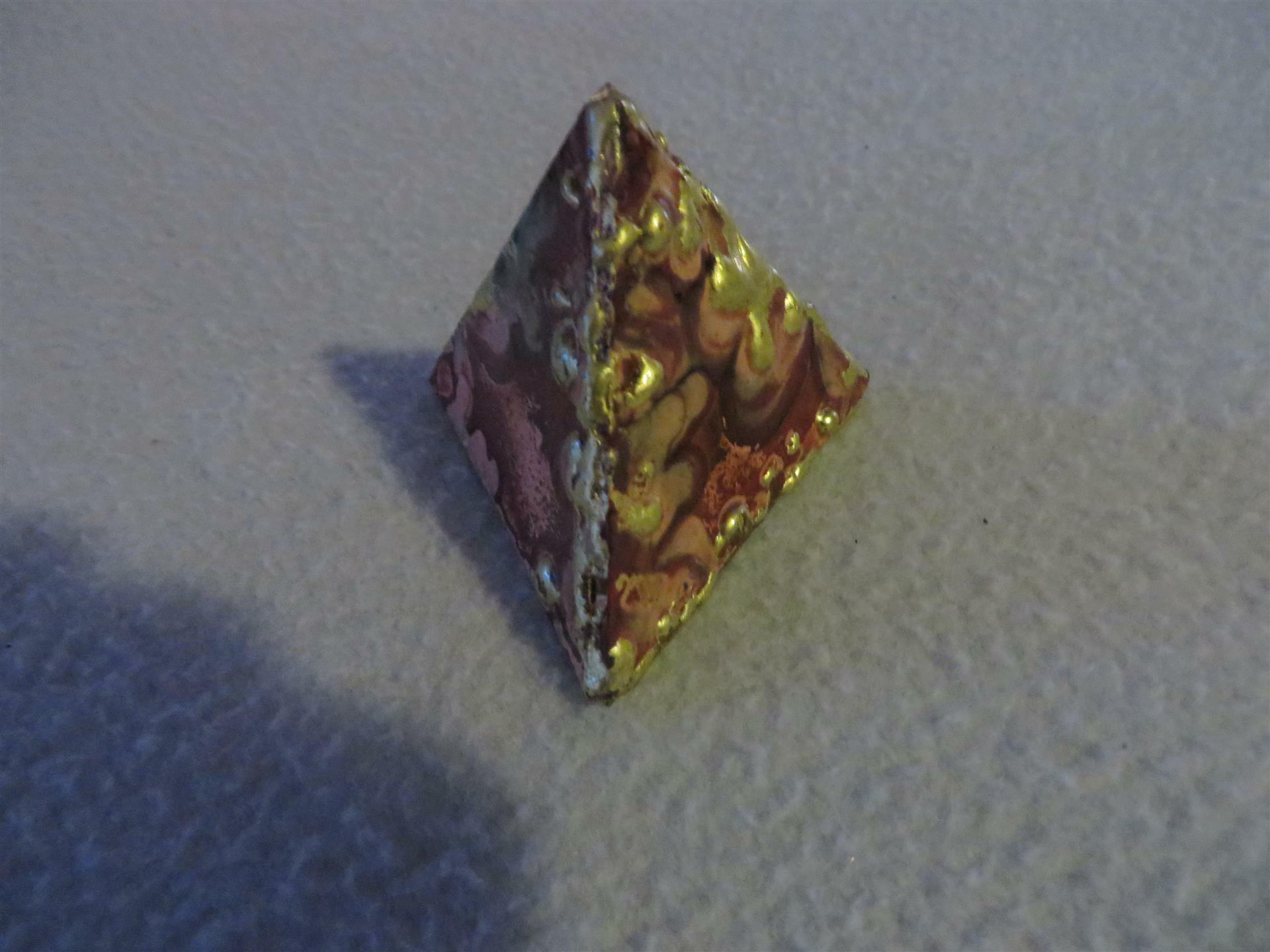MRhevyshevy's Colorful Triangle Paper Weight